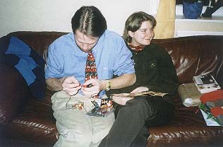 Steve bouldering in Birmingham climibing centre